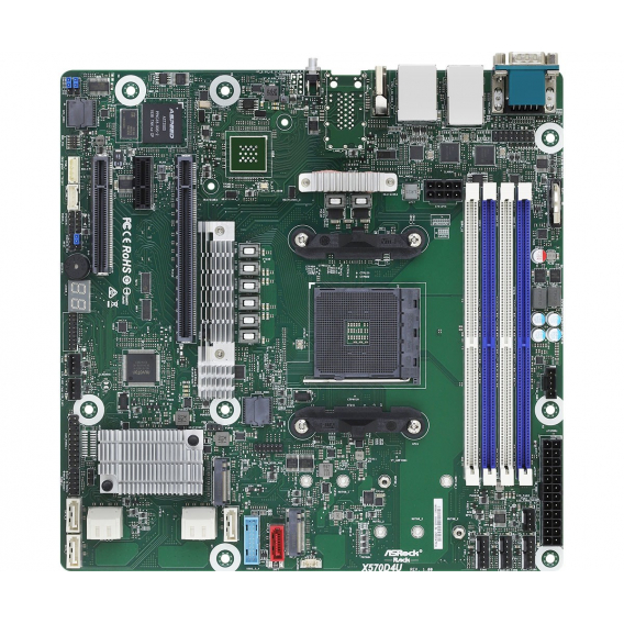 Obrázok pre Asrock X570D4U základní deska AMD X570 Socket AM4 Micro ATX