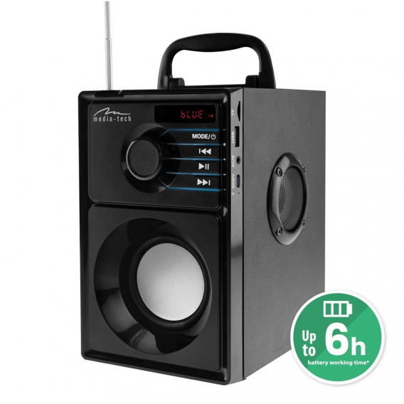 Obrázok pre MEDIA-TECH BEZDRÁTOVÝ REPRODUKTOR BOOMBOX MT3179