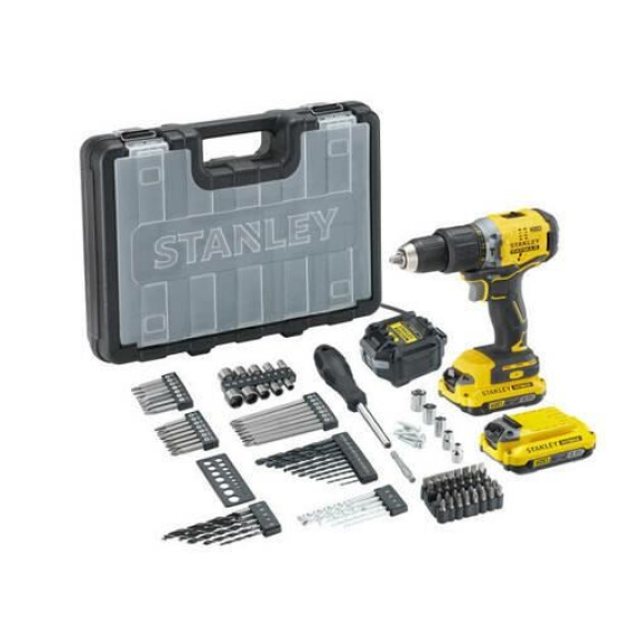 V20 18V BL Hammer Drill 2ah Kit KB W ACC Obrázok pre V20 18V BL Hammer Drill 2ah Kit KB W ACC