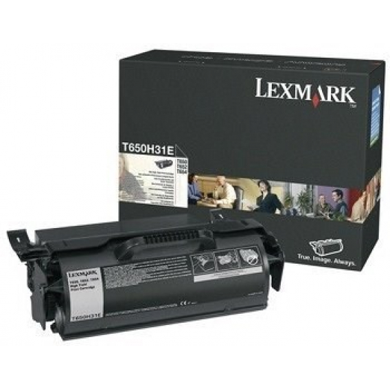 Obrázok pre Lexmark T650H31E tonerová náplň 1 kusů Originální Černá