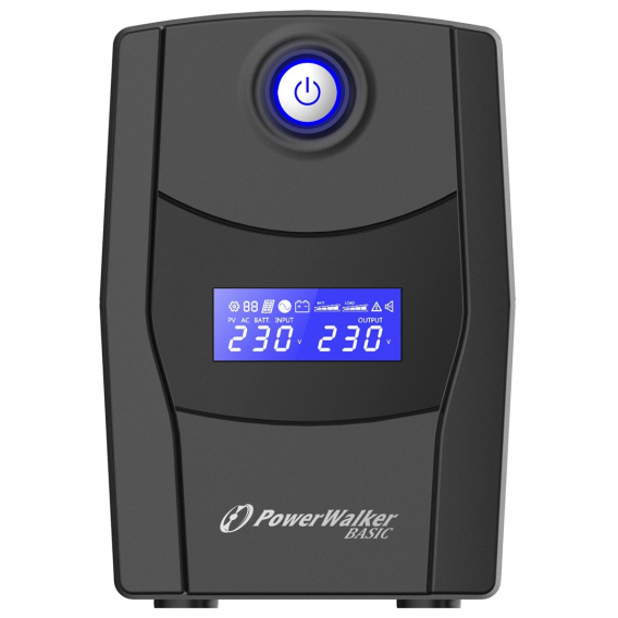 Obrázok pre PowerWalker VI 600 STL Line-interaktivní 0,6 kVA 360 W 2 AC zásuvky / AC zásuvek