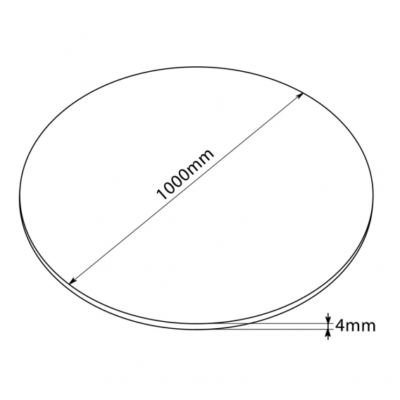 Obrázok pre Podložka pod herní židli, RGB podsvícení, NanoRS, 100 cm, RS171