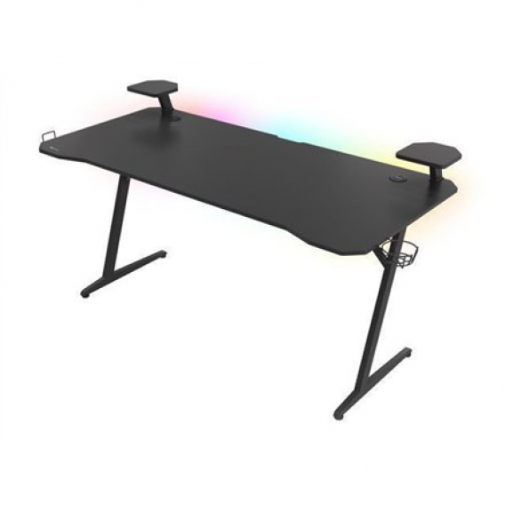 Obrázok pre Gaming desk black large RGB Led NanoRS RS150 50kg max, height 780mm