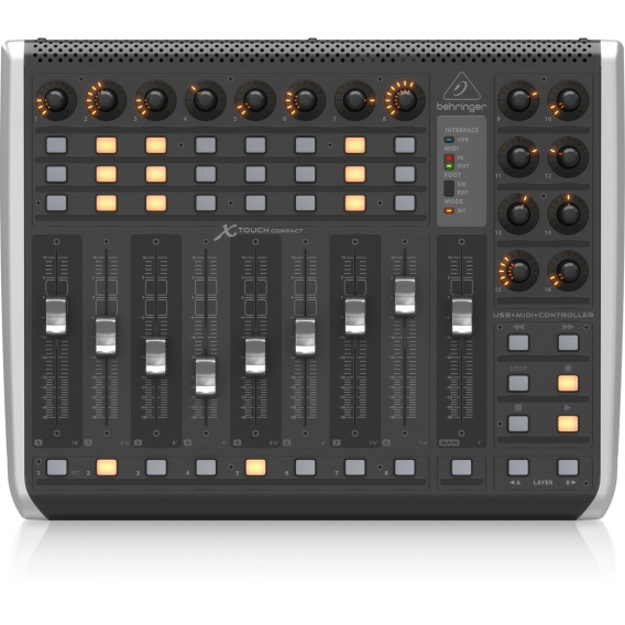 Obrázok pre Behringer X-TOUCH COMPACT MIDI klávesový nástroj USB Černá