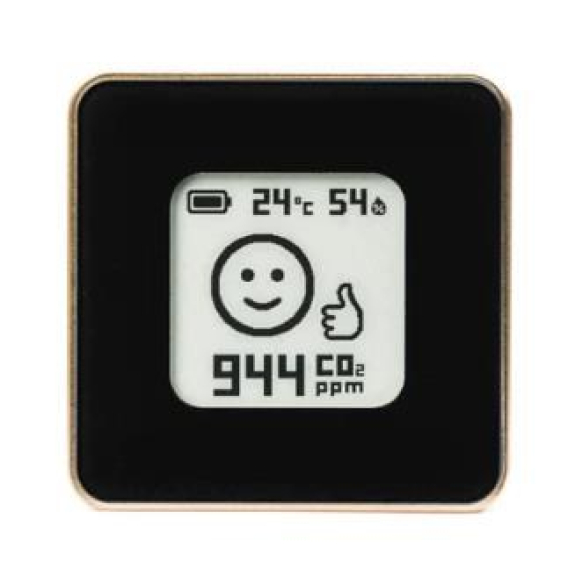 Obrázok pre SMART HOME AIR QUALITY SENSOR/GOLD/BLACK AIRV-ELEG AIRVALENT