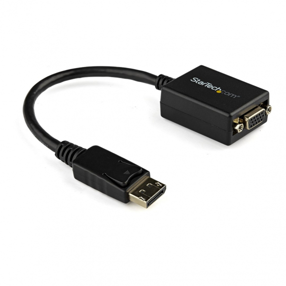 Obrázok pre StarTech.com DP2VGA2 adaptér k video kabelům 0,225 m DisplayPort VGA (D-Sub) Černá