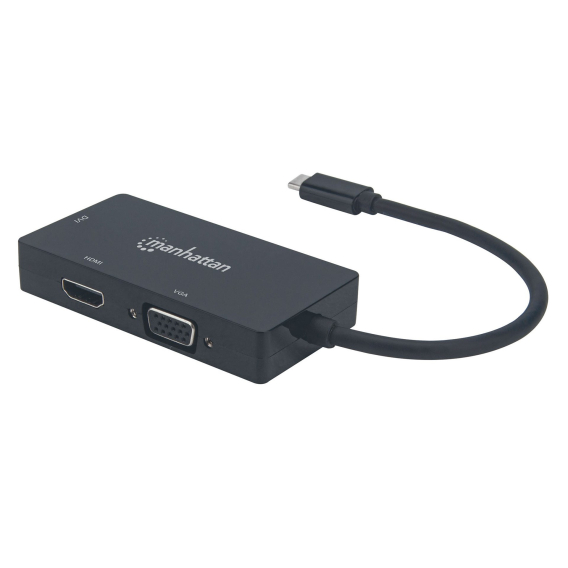 Obrázok pre Manhattan 152983 USB grafický adaptér 3840 x 2160 px Černá