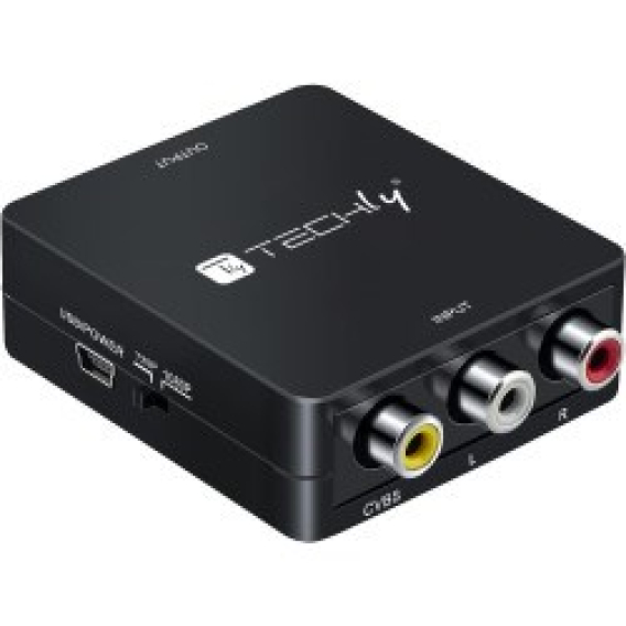 Obrázok pre AV Composite video and audio converter 3x RCA to HDMI 1080p