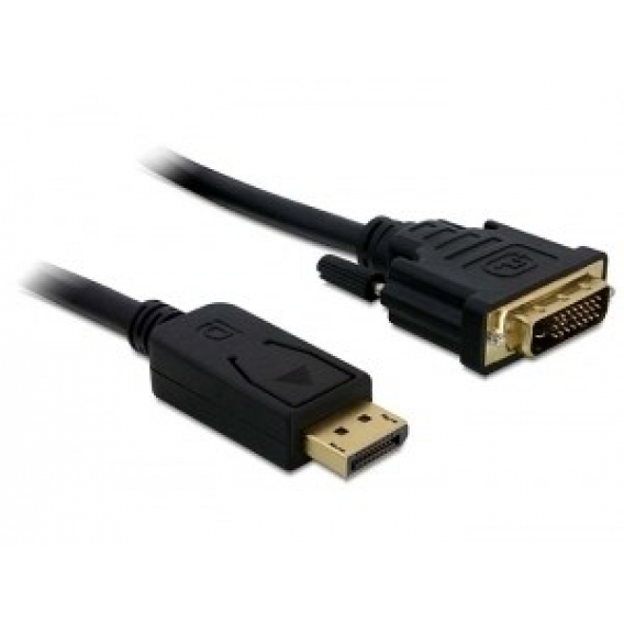 Obrázok pre DeLOCK Displayport > DVI 24+1 St/St 2m DVI-D