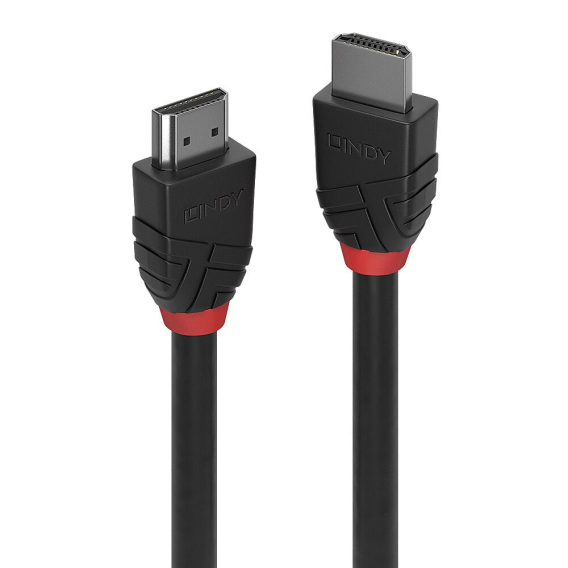 Obrázok pre Lindy 36774 HDMI kabel 5 m HDMI Typ A (standardní) 3 x HDMI Type A (Standard) Černá