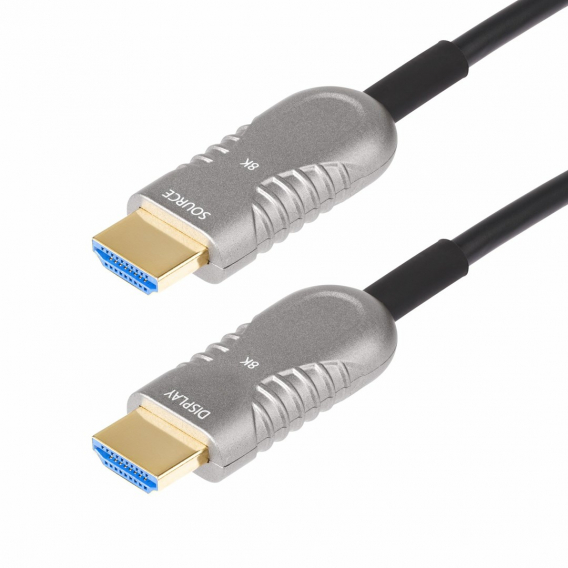 Obrázok pre StarTech.com 8K-A-30F-HDMI-CABLE HDMI kabel 9,1 m HDMI Typ A (standardní) Černá, Stříbrná