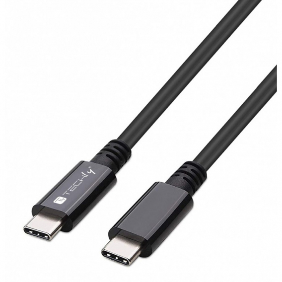 Obrázok pre Techly ICOC MUSB40-CMCM08 USB kabel USB4 Gen 3x2 0,8 m USB C Černá