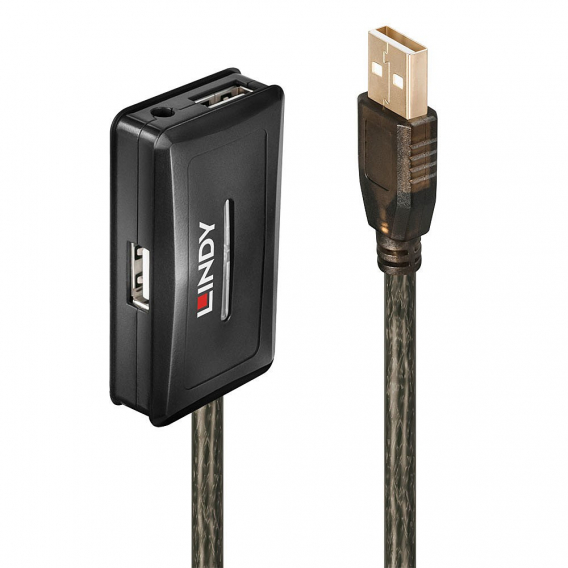 Obrázok pre Lindy 42635 rozbočovač rozhraní USB 2.0 480 Mbit/s Šedá