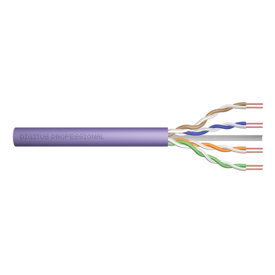 Obrázok pre Digitus DK-1614-VH-5 síťový kabel Fialová 500 m Cat6 U/UTP (UTP)