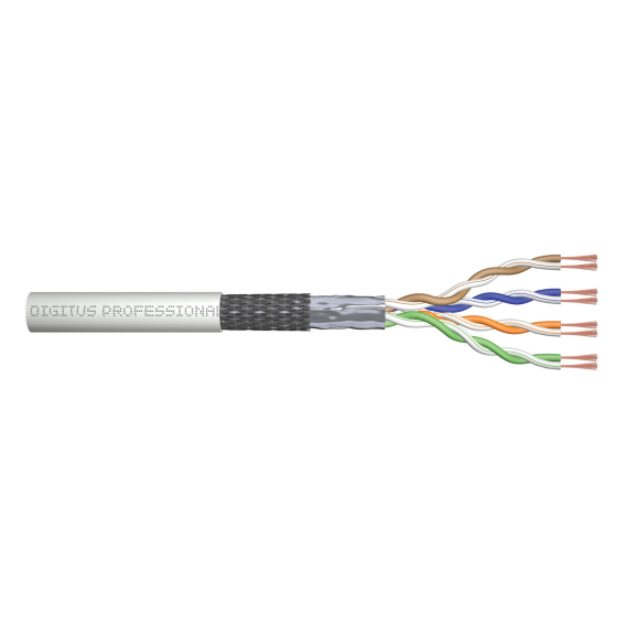 Obrázok pre Digitus DK-1531-P-1-1 síťový kabel Šedá 100 m Cat5e SF/UTP (S-FTP)