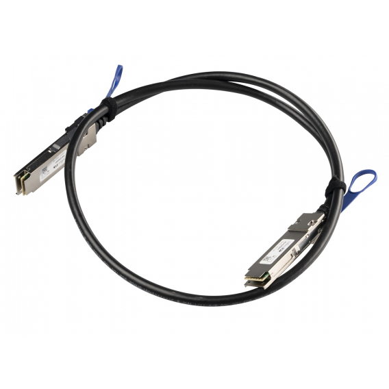 Obrázok pre Mikrotik XQ+DA0001 InfiniBand a optický kabel 1 m QSFP+ to QSFP+ / QSFP28 to QSFP28 Černá