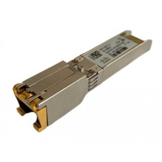 Obrázok pre Cisco SFP-10G-T-X= síťový transceiver modul Optické vlákno 10000 Mbit/s SFP+