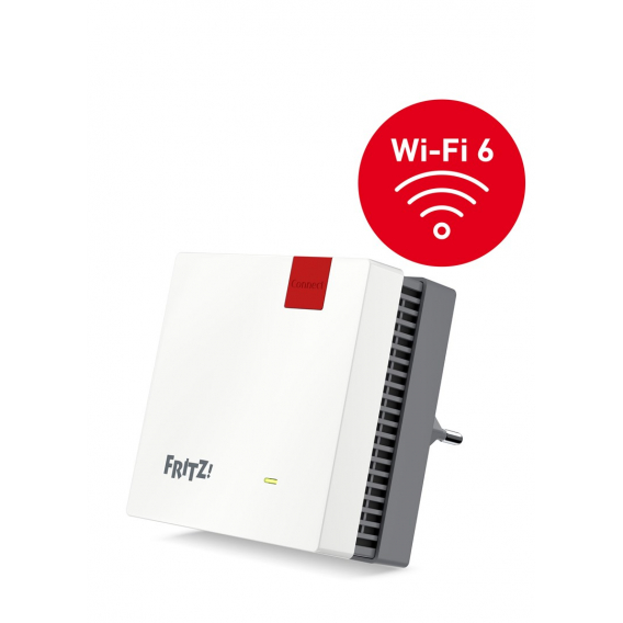 Obrázok pre FRITZ!Repeater 1200 AX 3000 Mbit/s Připojení na síť Ethernet Wi-Fi Bílá 1 kusů