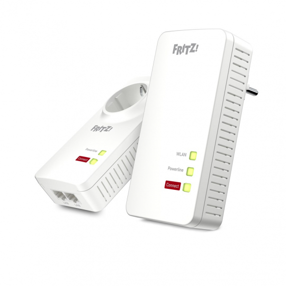 Obrázok pre FRITZ!Powerline 1260E WLAN Set 1200 Mbit/s Připojení na síť Ethernet Wi-Fi Bílá