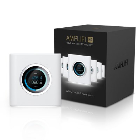 Obrázok pre AmpliFi HD Mesh Router bezdrátový router Gigabit Ethernet Dvoupásmový (2,4 GHz / 5 GHz) Bílá