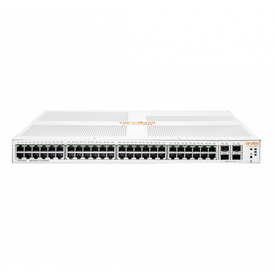 Obrázok pre HPE Aruba Networking Aruba Instant On 1930 48G Class4 PoE 4SFP/SFP+ 370W Řízený L2+ Gigabit Ethernet (10/100/1000) Podpora napájení po Ethernetu (PoE) 1U Bílá