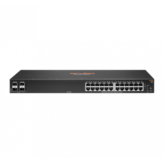 Obrázok pre HPE Aruba Networking Aruba 6000 24G 4SFP Řízený L3 Gigabit Ethernet (10/100/1000) 1U