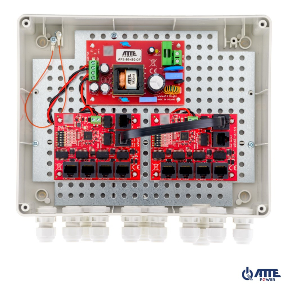 Obrázok pre SWITCH ZEWNĘTRZNY 10-PORTOWY POE ATTE IP-9-11-L2