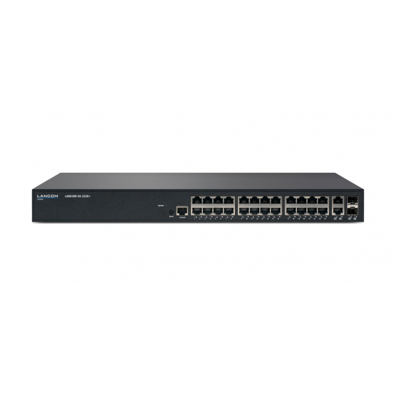 Obrázok pre Lancom Systems GS-2326+ Řízený L2 Gigabit Ethernet (10/100/1000) 1U Černá