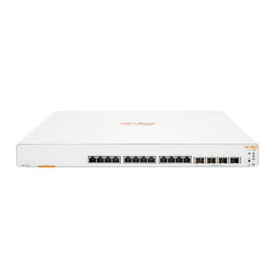 Obrázok pre HPE Aruba Networking Aruba Instant On 1960 12XGT 4SFP+ Řízený L2+ 10G Ethernet (100/1000/10000) 1U Bílá