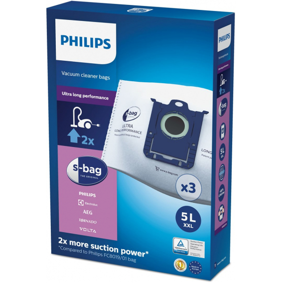 Obrázok pre Philips s-bag FC8027/01 Prachové sáčky do vysavačů