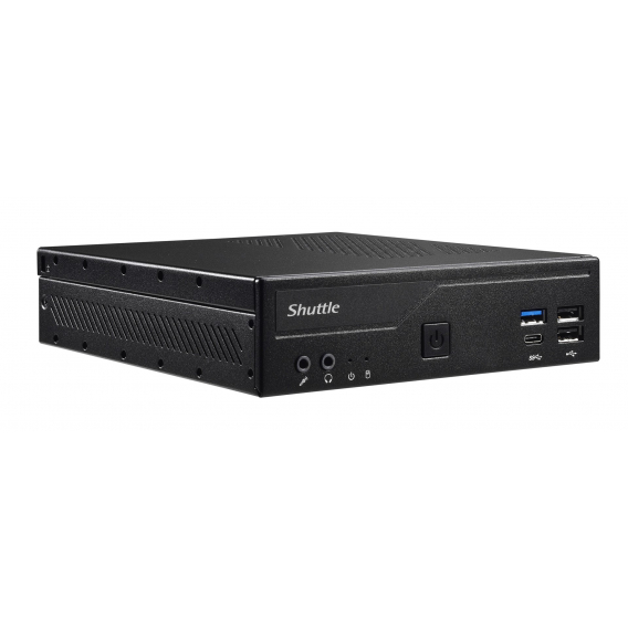 Obrázok pre Shuttle DH610S barebone počítač Slim PC Černá Intel H610