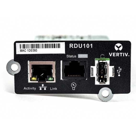 Obrázok pre Vertiv IntelliSlot RDU101 Interní Ethernet 100 Mbit/s