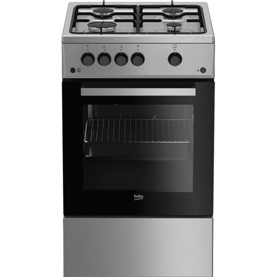 Obrázok pre Beko FSG52020FX přenosný vařič Volně stojící sporák Plynový Inox