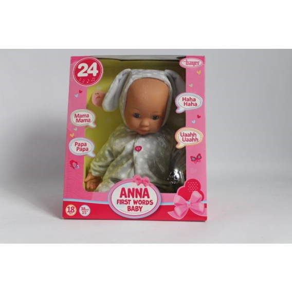 Obrázok pre First Words Baby Anna Bunny Doll