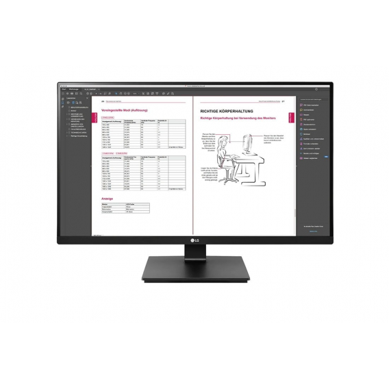 Obrázok pre LG 27BN65QP-B počítačový monitor 68,6 cm (27") 2560 x 1440 px Quad HD LCD Černá