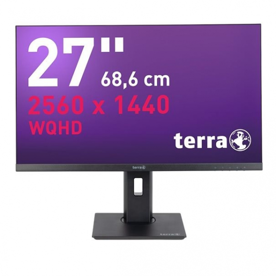 Obrázok pre Wortmann AG TERRA 3030223 počítačový monitor 68,6 cm (27") 2560 x 1440 px Wide Quad HD LCD Černá