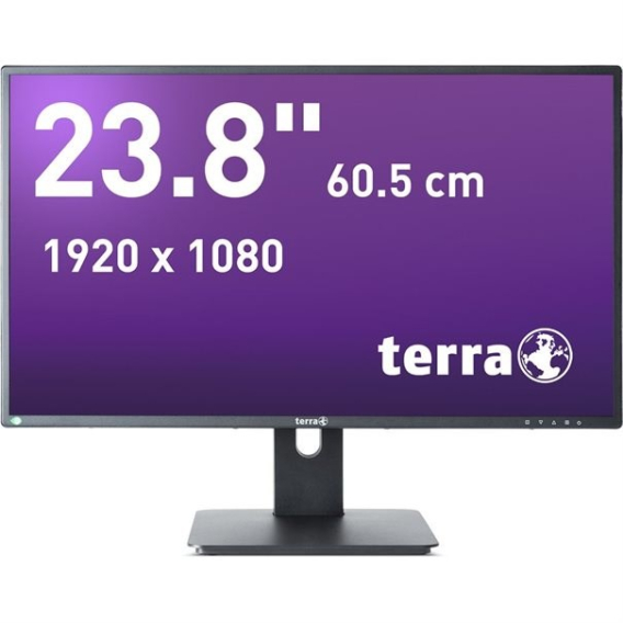 Obrázok pre TERRA 3030206 LED display 60,5 cm (23.8") 1920 x 1080 px Full HD Černá