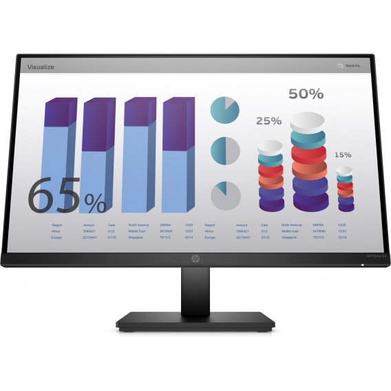 Obrázok pre HP P24q G4 počítačový monitor 60,5 cm (23.8") 2560 x 1440 px Quad HD LED Černá