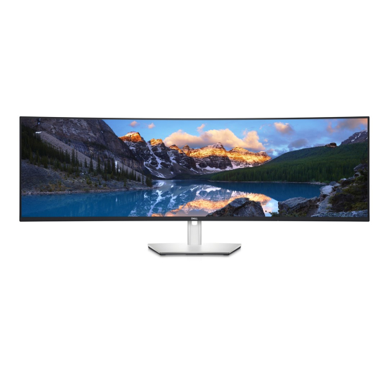 Obrázok pre DELL UltraSharp U4924DW LED display 124,5 cm (49") 5120 x 1440 px 5K Ultra HD LCD Černá, Stříbrná