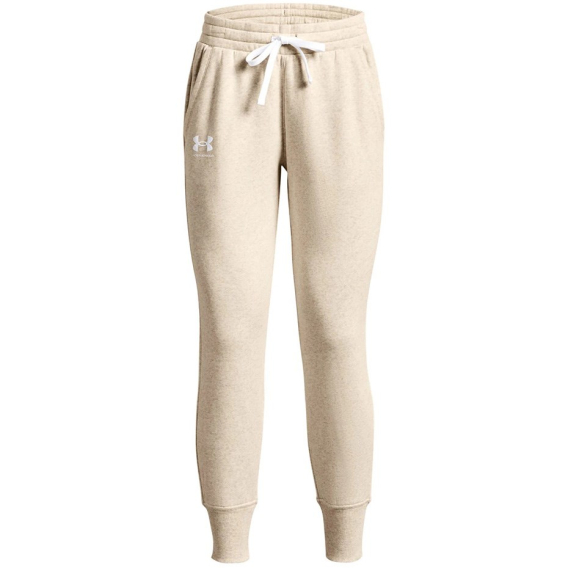 Obrázok pre Under Armour Rival Fleece Women's Trousers Cream 1356416 783 XL