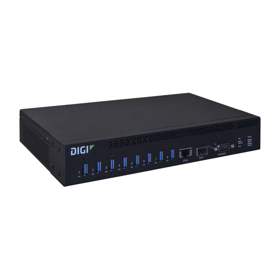 Obrázok pre Digi AW08-G300 rozbočovač rozhraní USB 3.2 Gen 1 (3.1 Gen 1) Type-A 10000 Mbit/s Černá