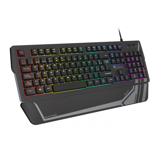 Obrázok pre GENESIS Rhod 350 RGB klávesnice Hraní USB QWERTY Španělský Černá