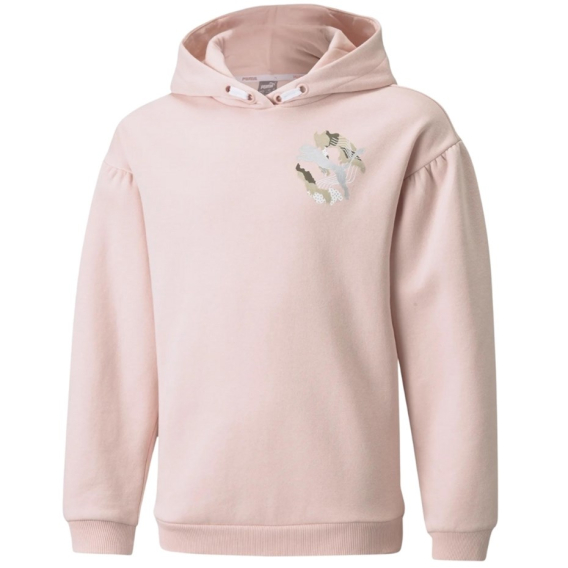 Obrázok pre Puma Alpha Hoodie FL Sweatshirt Light Pink 589232 36 152cm