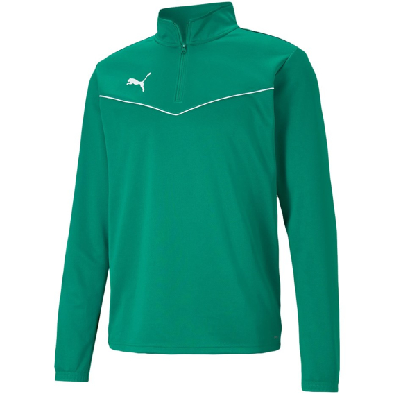 Obrázok pre Puma teamRISE 1 4 Zip Top Pepper Gre Men's Sweatshirt green 657394 05 M