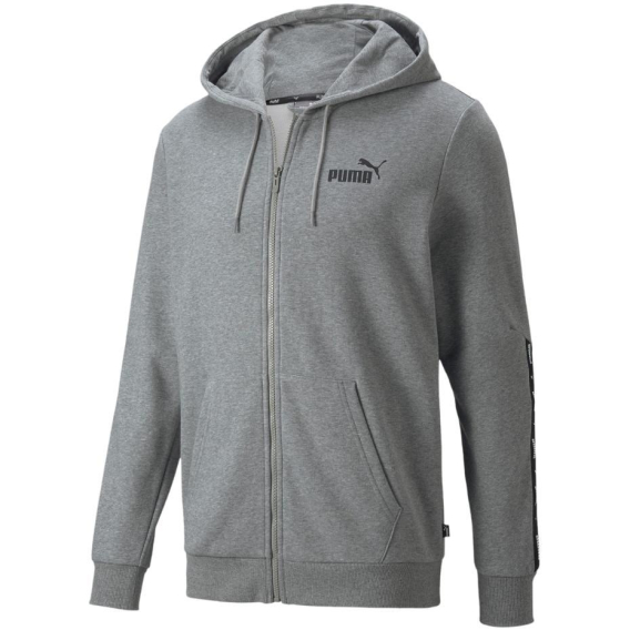 Obrázok pre Puma ESS+ Tape Full-Zip Hoodie TR grey 848768 03