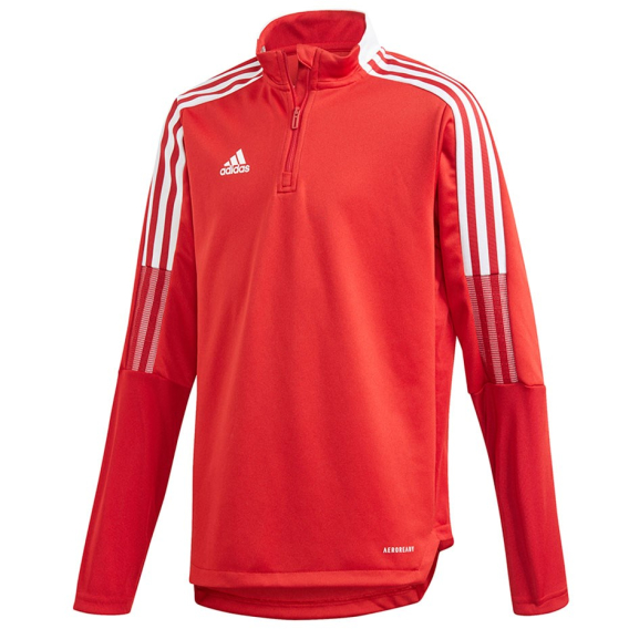 Obrázok pre adidas Tiro 21 Training Top Youth Sweatshirt red GM7323 164cm