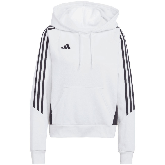 Obrázok pre adidas Tiro 24 Hooded Women's Sweatshirt White IR7508