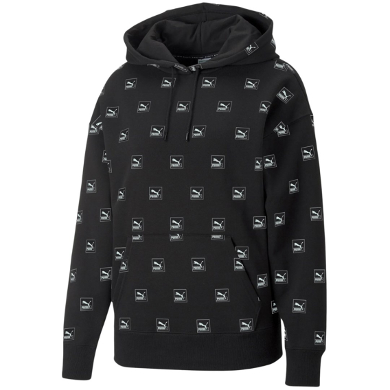 Obrázok pre Puma Brand Love AOP Hoodie FL black 535706 01