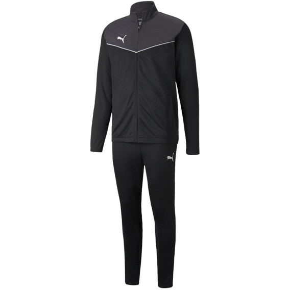 Obrázok pre Dres męski Puma individualRISE Tracksuit czarno-szary 657534 03 S