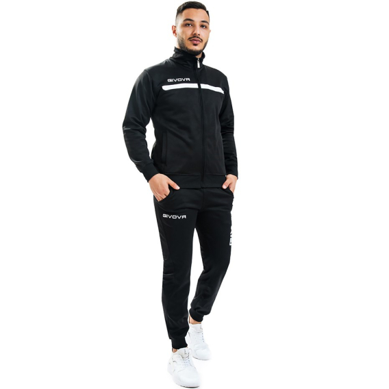 Obrázok pre Givova Tuta Givova One Tracksuit Black & White TT012 1003 M